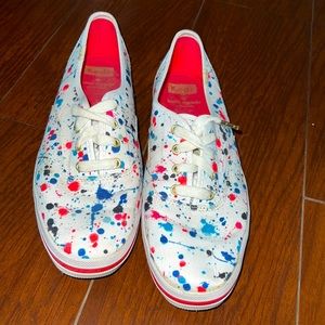 Kate Spade KEDS Paint Splatter sneakers